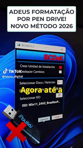 Novo MÉTODO para FORMATAÇÃO do Windows INÉDITO! Sem Bloatware, Sem Dar Boot Na Placa Mãe e Sem Pen Drive! https://support.microsoft.com/pt-br/windows/criar-mídia-de-instalação-para-o-windows-99a58364-8c02-206f-aa6f-40c3b507420d #rufus #informática #pcgamer #Tecnologia #windows11