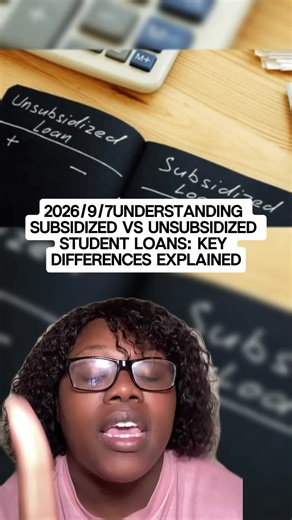Understanding the difference between subsidized and unsubsidized federal student loans can help you manage your debt better. Learn when interest accrues and why it matters before taking out loans. Knowing the terms can guide your repayment strategy. #studentloans #loaneducation #collegestudents #debtmanagement #financialliteracy
