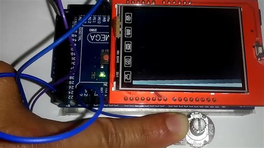 Crea tu Osciloscopio con Arduino y Pantalla TFT LCD