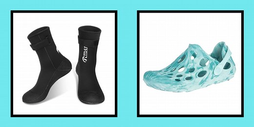 The best swim socks and water shoes for open water swimming & coastal adventures