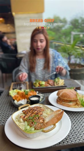 Burger, Steak, Pasta & a view to remember ✨😍