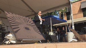 19 reactions | A plaque will be installed on Mill Avenue honoring Hans Olson for giving our community five decades of great music. He was inducted today as part of the Tempe Festival of the Arts by Mayor Mark Mitchell, Councilmember Joel Navarro and others. He joins Walt Richardson, the Gin Blossoms and Long Wong's nightclub. Get details at www.tempe.gov/TempeMusicWalk | City of Tempe Government | Facebook