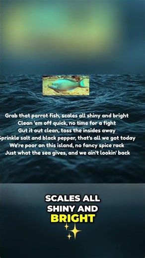 Yapese Music | Cooking Parrot Fish Quick Clean, Season, and Serve!