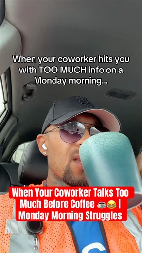 When Your Coworker Talks Too Much Before Coffee ☕️😂 | Monday Morning Struggles
