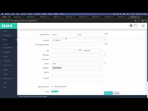 HMS Hotel Management System | Full English Training Video | PMS Tutorial