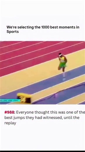 @boxing_aura01 on Instagram: "In 2023, no long jump sparked more conversation than Carey McLeod’s unforgettable (and unmeasured) effort at the World Athletics Championships in Budapest. Right at takeoff, disaster struck: his foot hit the board awkwardly, too close, sending his body twisting wildly off-balance before he even became airborne. What came next was pure mid-air mayhem—arms flailing, torso contorting, desperately trying to salvage a jump that was already doomed. Yet somehow, he stayed