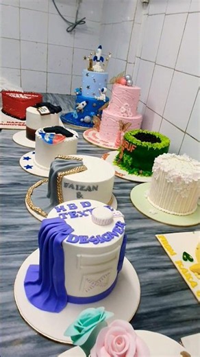 Amazing colorfull birthday annivetsary and engagement cakes designs #cake #cakecantik #cakecantik