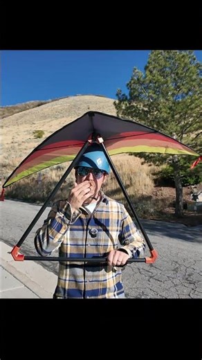 I build A hang glider for Halloween