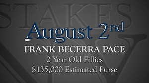 The upcoming NYSS race is Friday, August 2nd with the Frank Becerra Pace for 2 year old Fillies with an estimatetd purse of $138,000. | Yonkers Raceway | Facebook