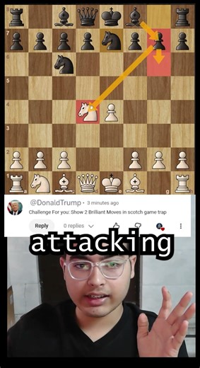 Scotch Game Trap #chess