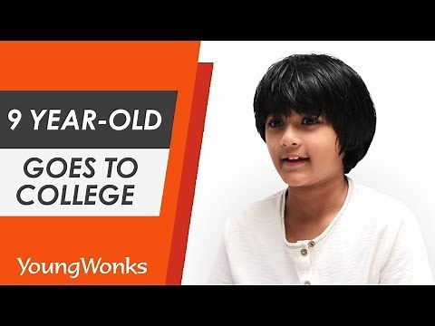 9 Year-Old Kairan Quazi Goes to College