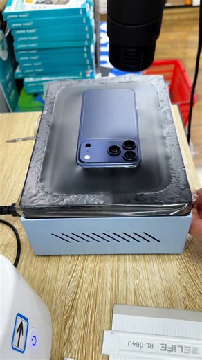 71K views · 7.1K reactions | Kunming Full Coverage Screen Protector for Apple 17 Pro Max, Dark Blue Sunset Golden Mountain #FullCoverageScreenProfile #AmericanMobilePhoneFullCoverageScreenProfile #SunsetGoldenMountain #Apple17ProMax #KunmingFullCoverageScreenProfileProfile | Tech way | Facebook