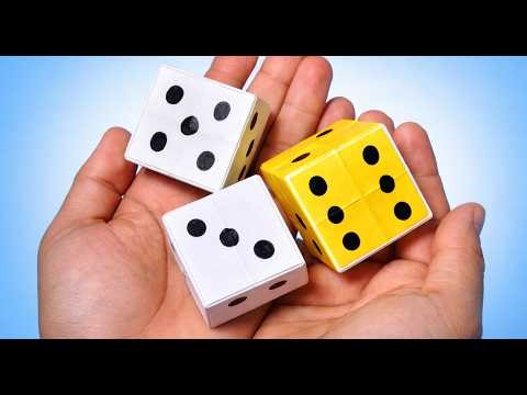 How to Make a Paper Dice | Easy Origami 🎲