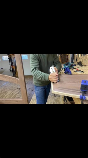 Needed to finish the bevel on these thick raised panels since my router bit wasn’t large enough. CrossGrainWoodcraft.com | CrossGrain Woodcraft | Facebook