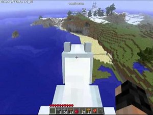 Minecraft - Mo' Creatures Mod - Flying a Pegasus