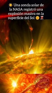 🌞 ¡Alerta solar! El 14 de mayo de 2025, el Sol liberó una potente llamarada de clase X2.7, la más intensa registrada este año, acompañada por una eyección de masa coronal que ya está afectando el campo magnético terrestre. 🧲 Tormenta geomagnética en camino: La NOAA ha emitido una alerta G3, indicando una tormenta geomagnética fuerte que podría causar interrupciones en comunicaciones, sistemas GPS y redes eléctricas. 🌍 Región activa AR4087: Esta mancha solar ha sido identificada como la fuente
