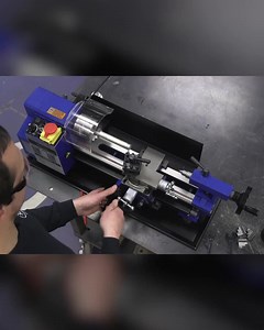EASTWOOD BENCHTOP MINI METAL LATHE - 7" X 12" Benchtop Mini Metal Lathe to turn, chamfer and face your own metal parts at home! | Eastwood