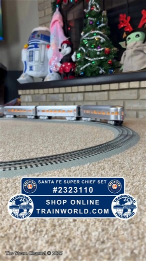 Starter Train Set Challenge: Lionel 2323110 Santa Fe Super Chief Set - https://tw.trainworld.com/Lionel_2323110 We have "The Steam Channel" The Steam Channel as they showcase the Lionel 2323110 Santa Fe Super Chief Set! 🚂 The Steam Channel: https://thesteamchannel.com/ What's your favorite starter train set? Share your videos with us 📽️ and we will re-share it to our page for all to see! 🚨 #trains #train #modeltrain #modelrailroad #railfans #railfans_of_instagram #railfanning #trainworld #tra