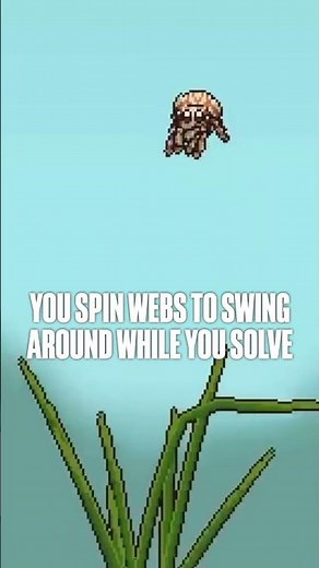 I Played a Spider Game… and It Slays #webbed #gaming #spider #indiegames #indiedev #physics