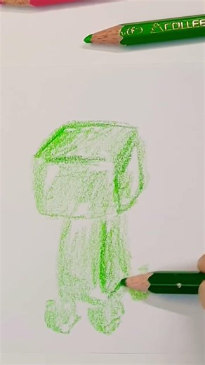 MineCraft Drawing Cartoon #minecraft #drawing #art #speeddrawing