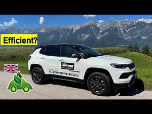 Jeep Compass 4xe - Plug-In Hybrid - Fuel Economy test with empty battery
