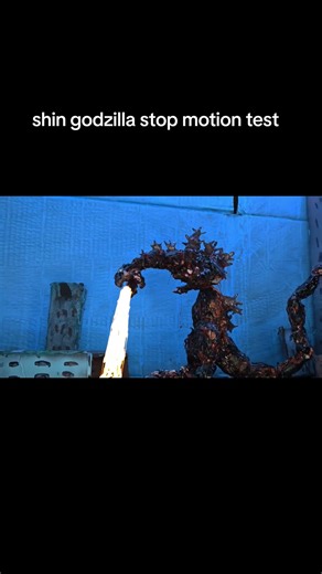 another stop motion with my handmade shin godzilla #shingodzilla #godzilla #stopmotion #handmade