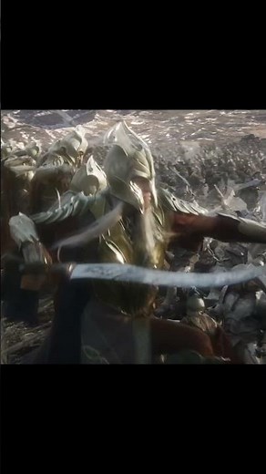 The moment Elves & Dwarves fought as ONE! 🛡️🧝‍♂️🔥 #thehobbit #Shorts