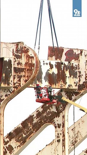 Demolition of RFK Stadium continues