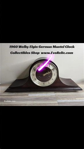 1960 Webly Elgin German Clock