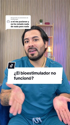 Respuesta a @Evadeangel ¿Por qué no veo resultados después de aplicarle un Bioestimulador de colágeno? #bioestimuladores #bioestimuladordecolageno #sculptra #radiesse #medicinaestetica