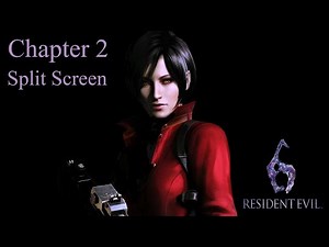 Resident Evil 6 Full Walkthrough [Chapter 2] [Ada & Agent] [Split Screen] with ‪@Kyushadow‬