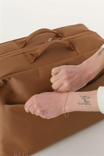 The Ultimate Travel Duffle in Camel