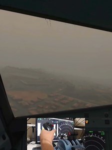 Toncontín Honduras 🇭🇳, Aterrizaje con 0 Visibilidad y Lluvia. RNAV Approach RWY02. #honduras #airbus #msfs2020 #boeing #msfs2024 #aviation | El Meichon