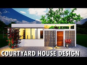 Modern Courtyard House Design | 2 Courtyards | 4 Bedrooms