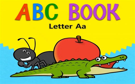 《Little Fox 启蒙级 ABC Book_Letter》自然拼读入门级动画片及故事阅读#宝宝学英语 #幼儿英语启蒙#自然拼读#英语口语