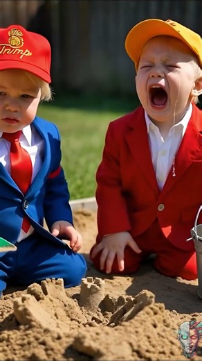 Baby Trump & Putin's Sandbox War Gets Ugly 😂