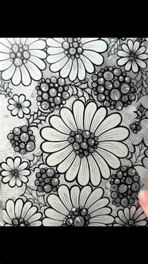 Zentangle Line Art Tutorial: Relaxing Pen-and-Paper Designs