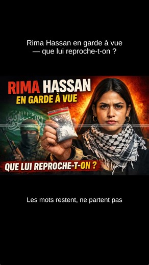 Rima Hassan en garde à vue — que lui reproche-t-on ? - Chaque faux pas devient explosion