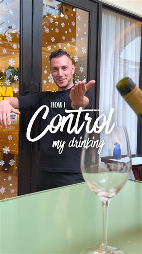 Egon Marzaioli on Instagram: "This is how i control my drinking 😆 #alcohol #wine #drinking #fortunasingapore #comedy"
