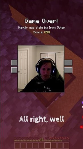 That Golem BETRAYED Us In Hardcore Minecraft #shorts #minecraft