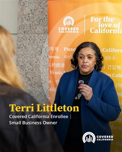 For many people like Terri, losing #healthinsurance can happen suddenly and feel overwhelming. Covered California is here when life doesn’t go as planned. While Open Enrollment is closed, you may still qualify for #coverage if you’ve experienced a qualifying life change. Visit CoveredCA.com to see if you’re eligible for #SpecialEnrollment. #ForTheLoveOfCalifornians | Covered California