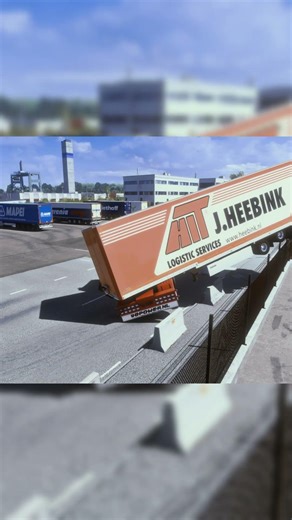 ETS 2 Physics in a Nutshell 🚛💨 #shorts