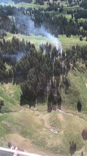 UPDATE July 13, 2024: The Type 3 Incident Management Team is suppressing the Horse Creek Fire. The fire was discovered on July 1, 2024. The lightning-caused fire is 43-acres and burning in timber approximately 2-miles northeast of the Blind Bull warming hut on the Big Piney Ranger District. The forest has implemented an emergency closure order for several trails in the vicinity for public safety and to allow for firefighters and equipment to move throughout the area. The fire danger rating for t