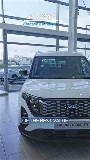 0% APR & £3,750 Grant: The All-Electric E-Tourneo Courier