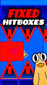 Geometry Dash With FIXED Hitboxes! #geometrydash