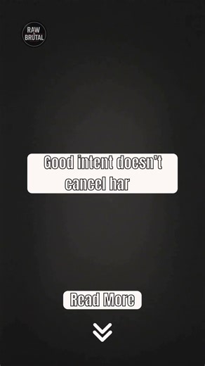 Intent vs Impact in Relationships