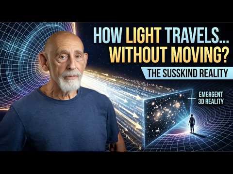 "How Light Travels Without Moving: The Susskind Reality"