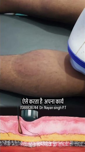 how does massage gun work with animation 3d !! Deep Massage massager muscles relax, asmr body relief