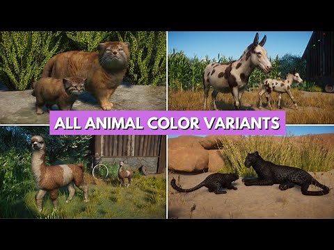 Planet Zoo: ALL COLOR VARIANTS (2025)