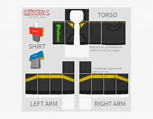 The Best 18 Aesthetic Roblox T Shirt Template Transparent